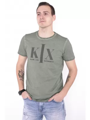 Férfi póló KIXMI OLWEN ZÖLD