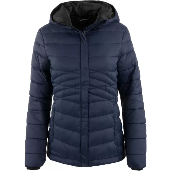  Női kabát ALPINE PRO JADERA LJCY570 SÖTÉTKÉK 