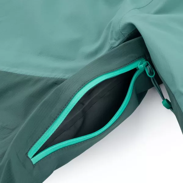  Női kabát KILPI METRIX-W SL0101KI SÖTÉTZÖLD 