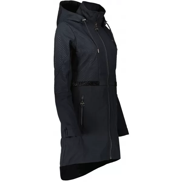  Női softshell kabát KIXMI ORLENA FEKETE 