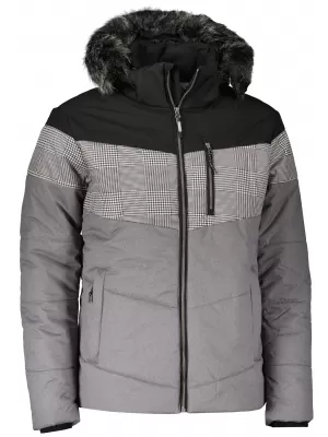 Kabát ALPINE PRO SAPTAH MJCY557 SZÜRKE