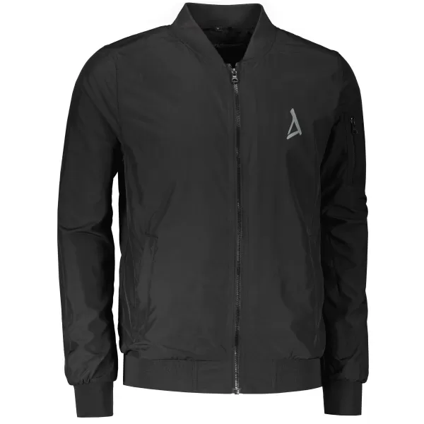  Férfi bomber dzseki ALTISPORT BYB/ALM002BY045 FEKETE ÉS EZÜST 