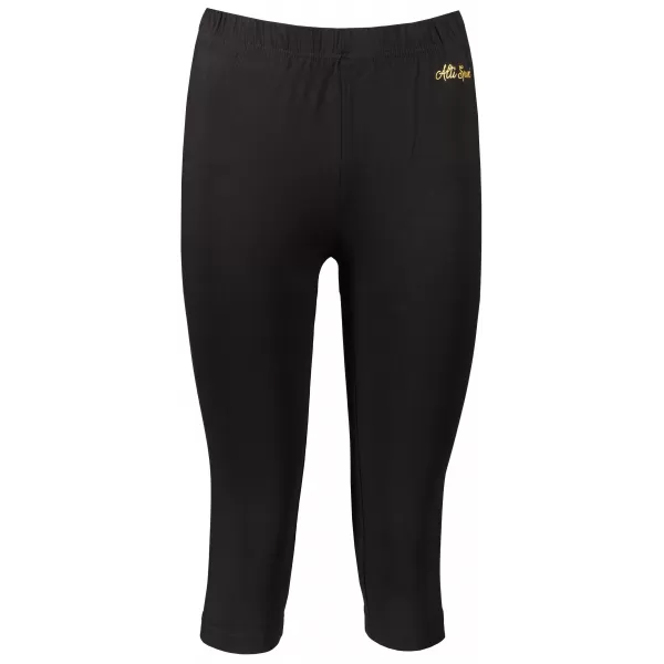  3/4-es női leggings ALTISPORT OWECA LPAX576 FEKETE 
