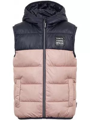 Gyermek mellény SAM 73 JIFUNZA KB 540 RÉGI RÓZSASZÍN