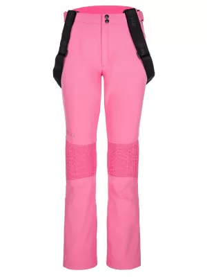 Női softshell nadrág KILPI DIONE-W SL0408KI RÓZSASZÍN