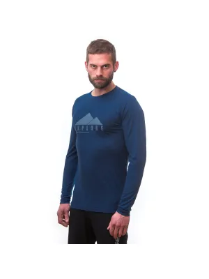 Hosszú ujjú férfi aláöltöző felső SENSOR MERINO AIR PT EXPLORE 22200009 SÖTÉTKÉK