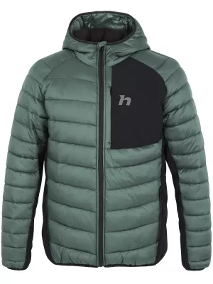 Férfi dzseki HANNAH REVEL HOODY SÖTÉT ERDŐ/ANTRACIT