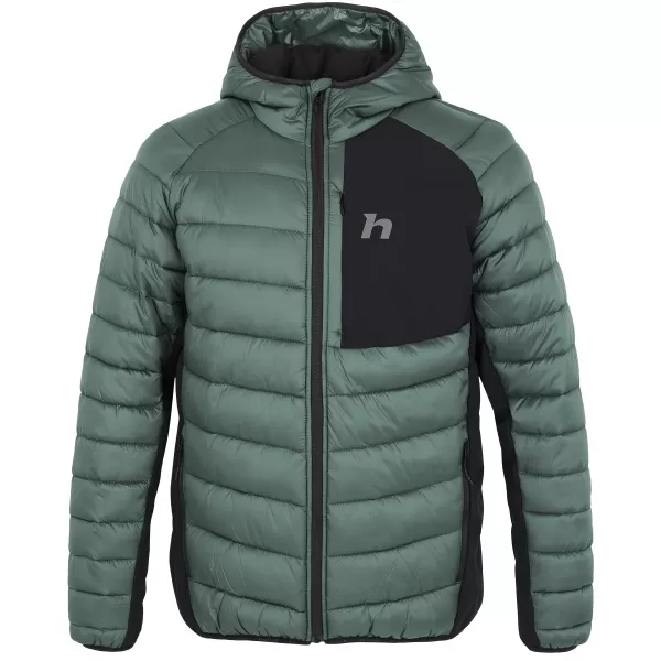  Férfi dzseki HANNAH REVEL HOODY SÖTÉT ERDŐ/ANTRACIT 