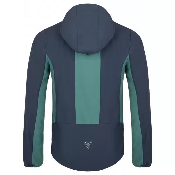  Férfi softshell kabát KILPI BALANS-M SM0120KI SÖTÉTZÖLD 