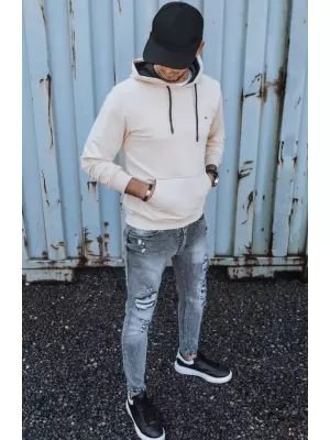 Férfi pulóver DSTREET BX5390 BÉZS