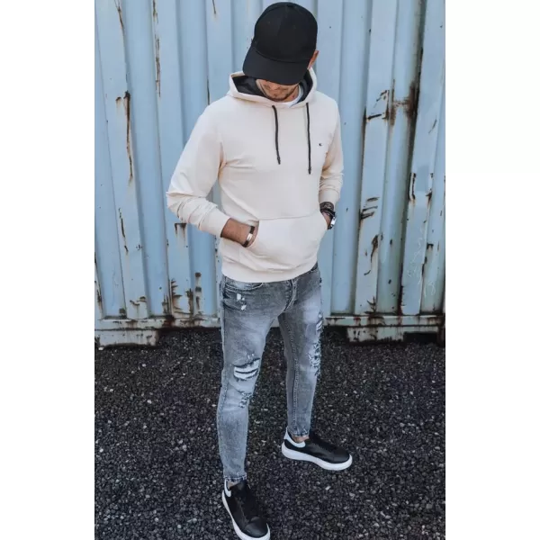  Férfi pulóver DSTREET BX5390 BÉZS 