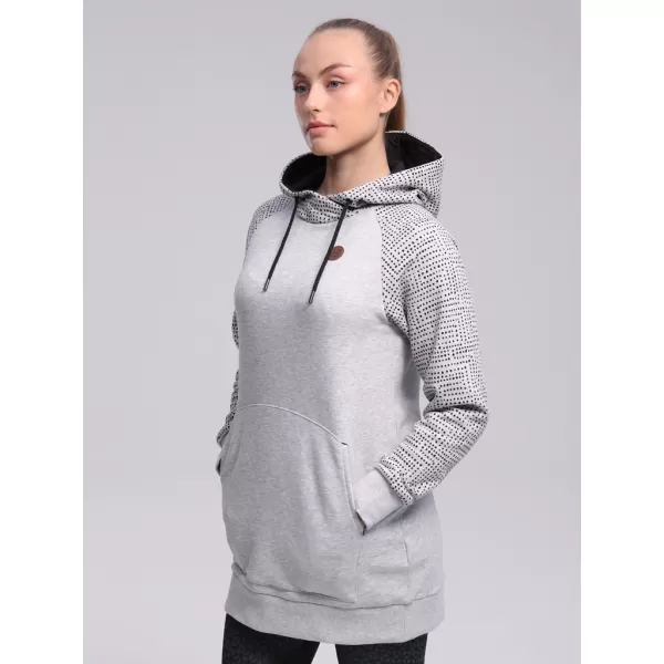  Női pulóver LOAP EBILITA CLW22149 SZÜRKE 