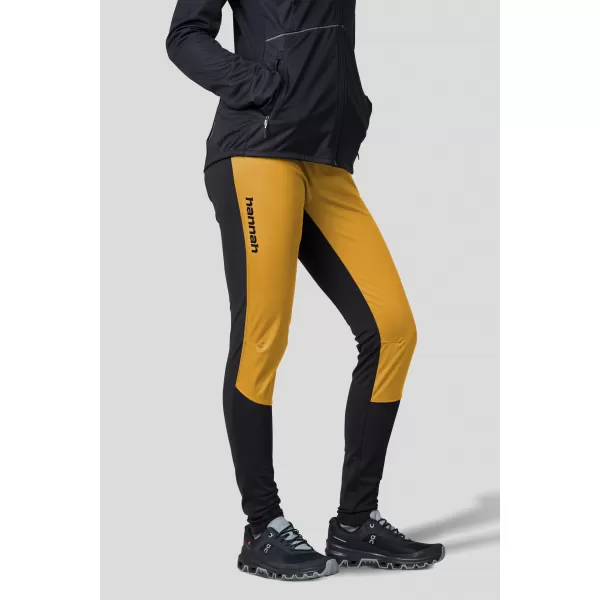  Női nadrág HANNAH ALISON PANTS ARANYSÁRGA/ANTRACIT 