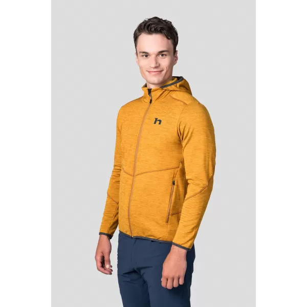  Férfi pulóver HANNAH DAMAR HOODY ARANYSÁRGA MEL 
