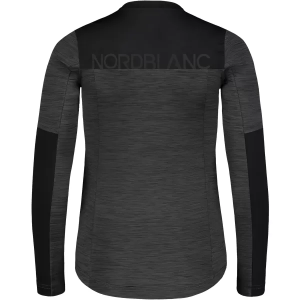  Funkcionális női póló NORDBLANC VIVACIOUS NBSFL7648 SZÜRKE MELANZS 