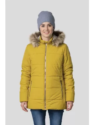 Női kabát HANNAH MAIRI CEYLON SÁRGA