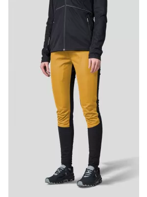 Női nadrág HANNAH ALISON PANTS ARANYSÁRGA/ANTRACIT