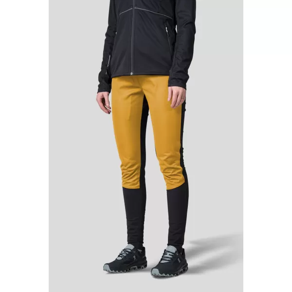  Női nadrág HANNAH ALISON PANTS ARANYSÁRGA/ANTRACIT 