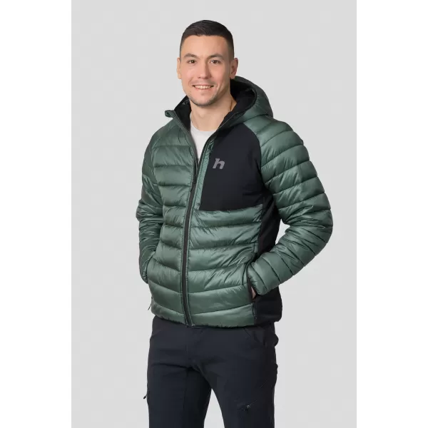  Férfi dzseki HANNAH REVEL HOODY SÖTÉT ERDŐ/ANTRACIT 