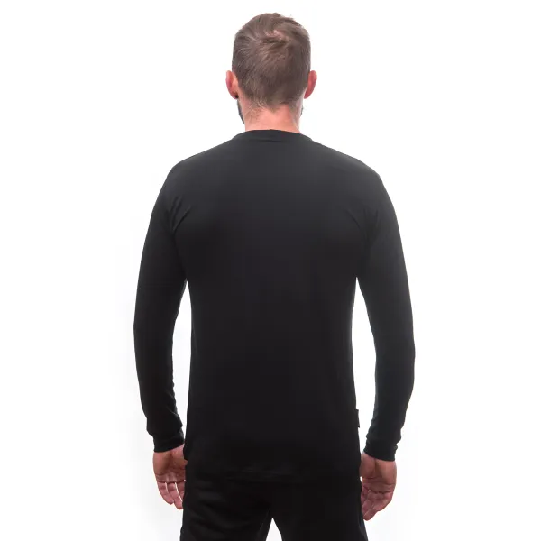  Férfi hosszú ujjú aláöltöző póló SENSOR MERINO ACTIVE PT VAN LIFE 22200024 FEKETE 