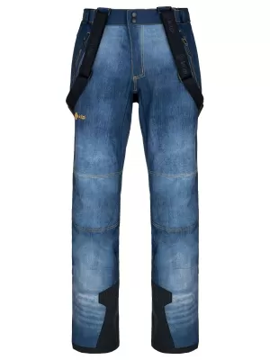 Férfi softshell nadrág KILPI JEANSO-M SM0408KI SÖTÉTKÉK