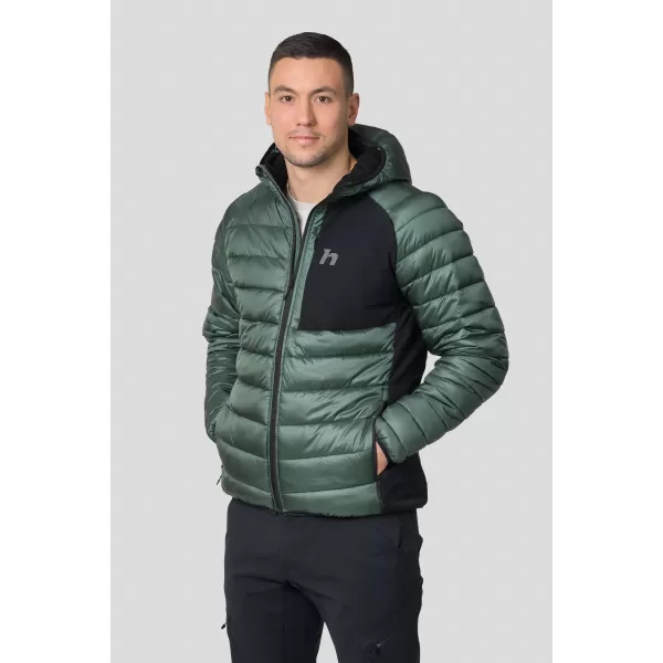  Férfi dzseki HANNAH REVEL HOODY SÖTÉT ERDŐ/ANTRACIT 