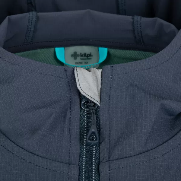  Férfi softshell kabát KILPI BALANS-M SM0120KI SÖTÉTSZÜRKE 