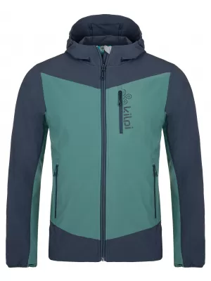 Férfi softshell kabát KILPI BALANS-M SM0120KI SÖTÉTZÖLD