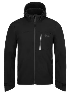Férfi softshell kabát KILPI RAVIO-M SM0126KI FEKETE