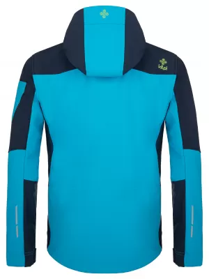Férfi softshell kabát KILPI PRESENA-M SM0125KI KÉK