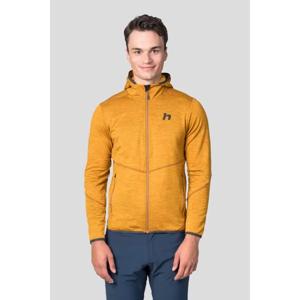  Férfi pulóver HANNAH DAMAR HOODY ARANYSÁRGA MEL 