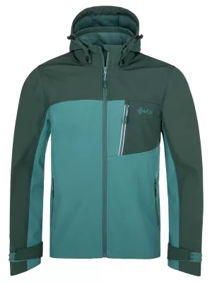 Férfi softshell kabát KILPI RAVIO-M SM0126KI SÖTÉTZÖLD