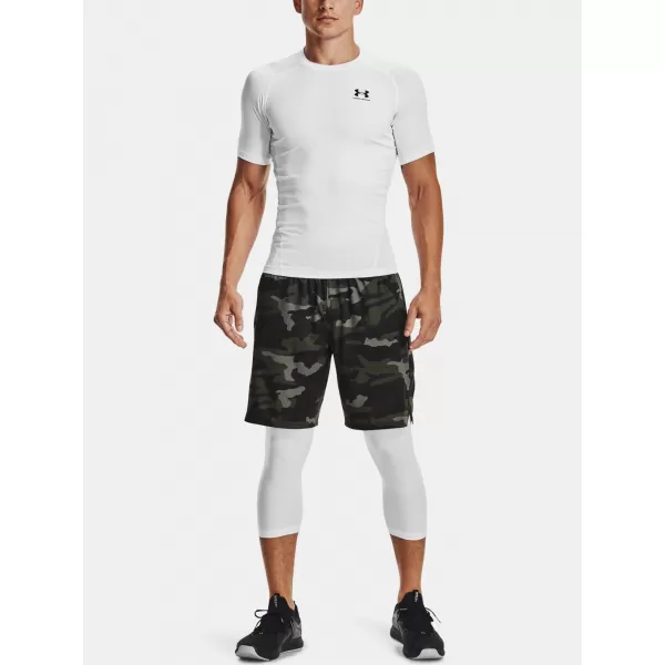  Férfi kompressziós ing UNDER ARMOUR HG ARMOUR COMP SS 1361518-100 FEHÉR 