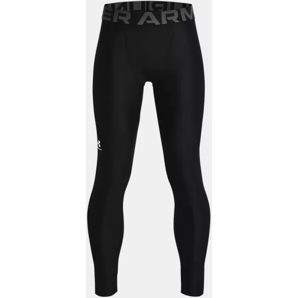  Fiú leggings UNDER ARMOUR HG ARMOUR LEGGINGS 1361738-001 FEKETE 