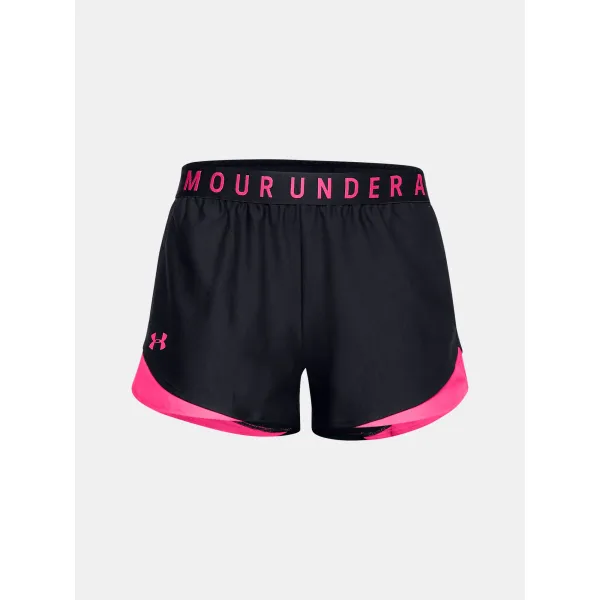  Női rövidnadrág UNDER ARMOUR PLAY UP SHORTS 3.0 1344552-028 FEKETE 
