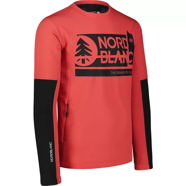  Férfi softshell kabát NORDBLANC DECOMPONATE NBSSM7644 PIROS 