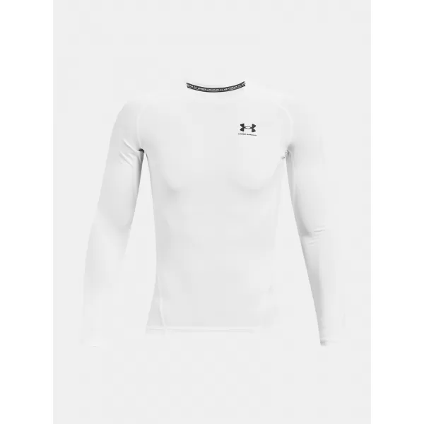  Férfi kompressziós ing UNDER ARMOUR HG ARMOUR COMP LS 1361524-100 FEHÉR 