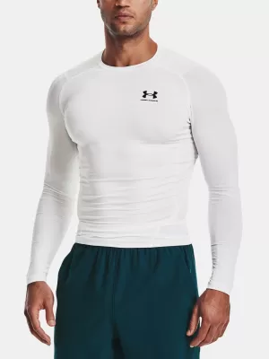 Férfi kompressziós ing UNDER ARMOUR HG ARMOUR COMP LS 1361524-100 FEHÉR
