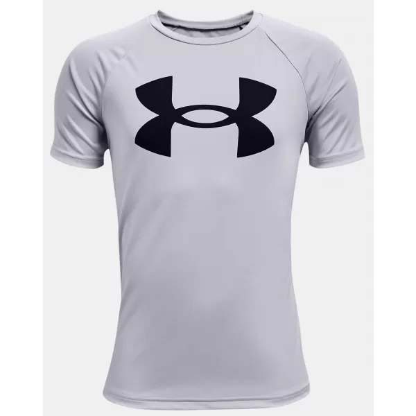  Fiú póló UNDER ARMOUR TECH BIG LOGO SS 1363283-011 SZÜRKE 