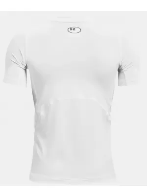 Fiú póló UNDER ARMOUR HG ARMOUR SS 1361723-100 FEHÉR