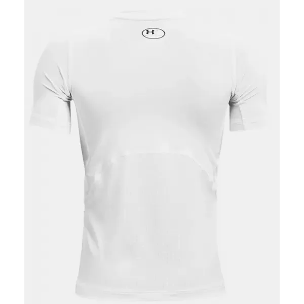  Fiú póló UNDER ARMOUR HG ARMOUR SS 1361723-100 FEHÉR 