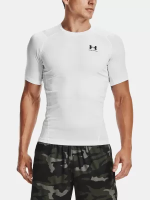 Férfi kompressziós ing UNDER ARMOUR HG ARMOUR COMP SS 1361518-100 FEHÉR
