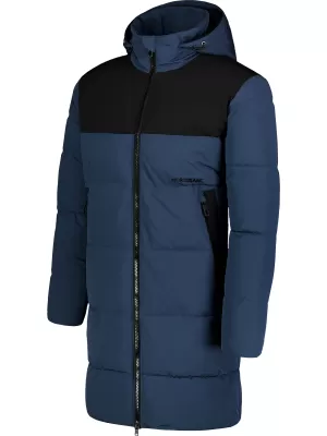 Férfi télikabát NORDBLANC TRENDSETTER NBWJM7708 KÉK/SÁRGA