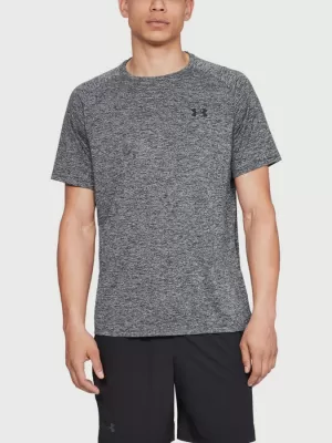 Férfi póló UNDER ARMOUR TECH 2.0 SS TEE 1326413-002 SZÜRKE