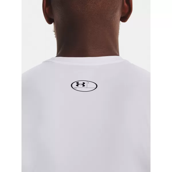  Férfi kompressziós tank felső UNDER ARMOUR HG ARMOUR COMP SL 1361522-100 FEHÉR 