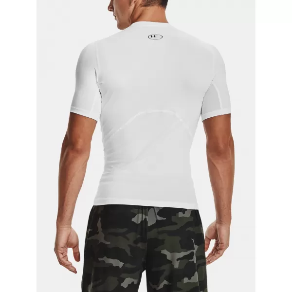  Férfi kompressziós ing UNDER ARMOUR HG ARMOUR COMP SS 1361518-100 FEHÉR 