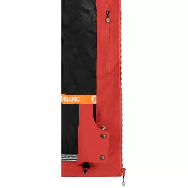  Férfi téli kabát NORDBLANC STANDOUT NBWJM7710 PIROS 