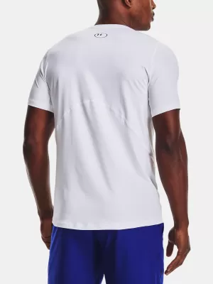 Férfi póló UNDER ARMOUR HG ARMOUR FITTED SS 1361683-100 FEHÉR