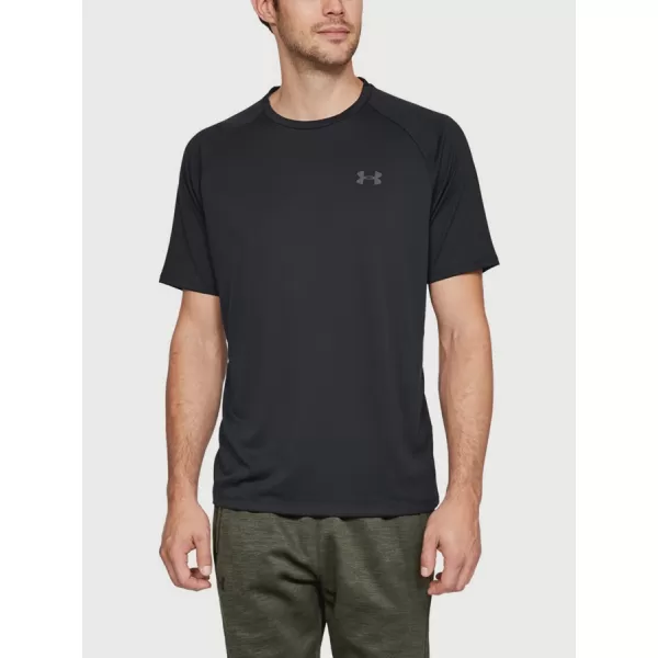  Férfi póló UNDER ARMOUR TECH 2.0 SS TEE 1326413-001 FEKETE 