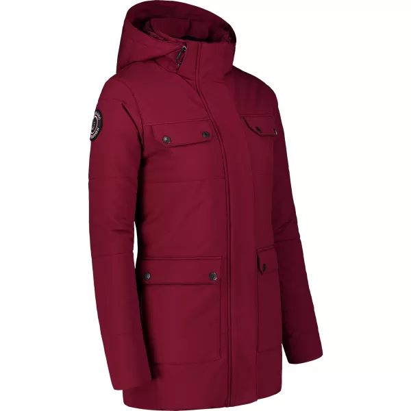  Női télikabát NORDBLANC NIPPY NBWJL7726 BURGUNDIA 